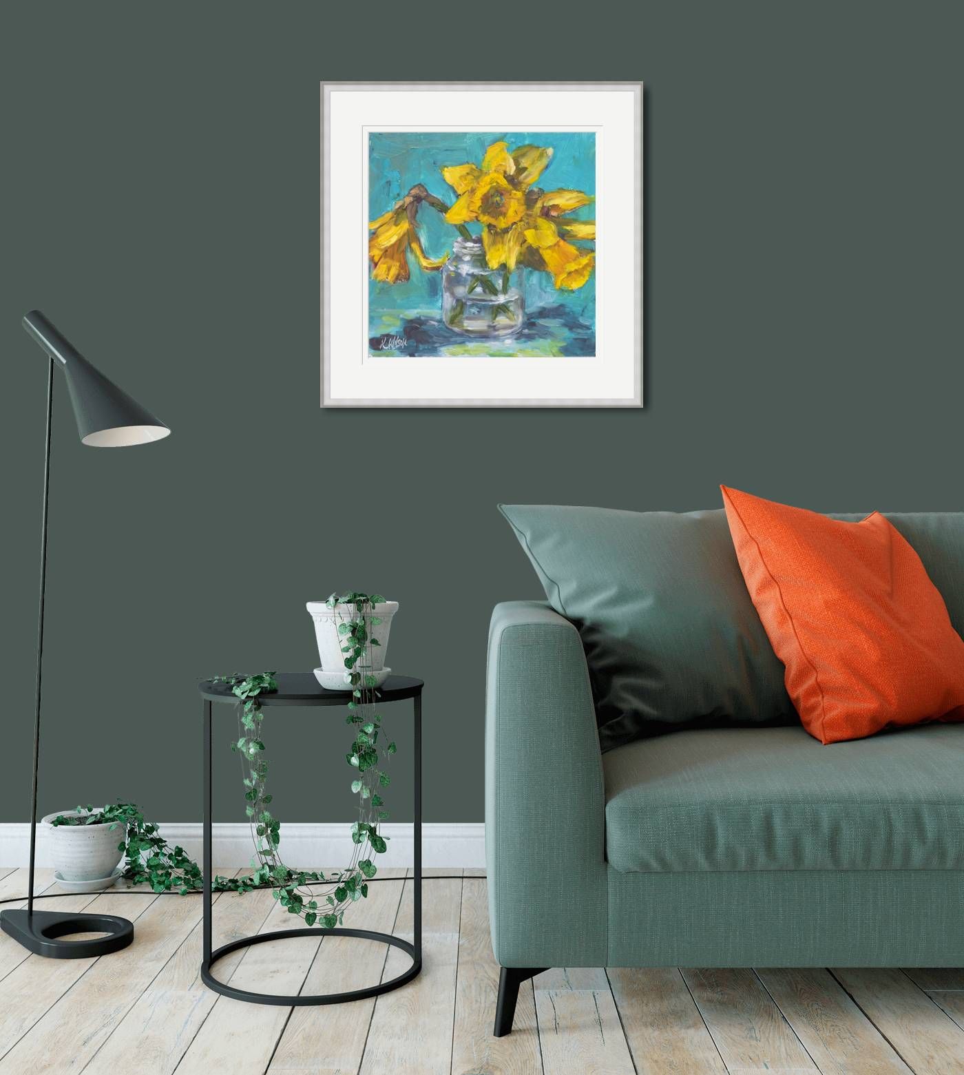 Xtra Large - Daffodils by Karen Wilson