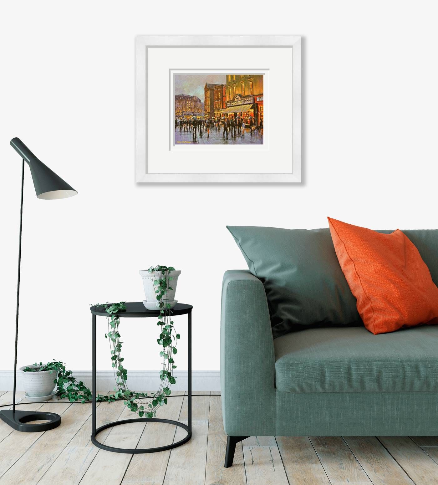 Large framed - The Moderne, Cork - 216 by Chris McMorrow