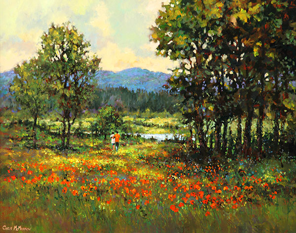 A Walk in the Meadow - 27 by Chris McMorrow