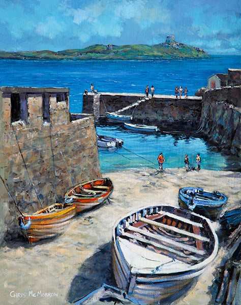 Coliemore Harbour, Dalkey, Co Dublin - 293  by Chris McMorrow