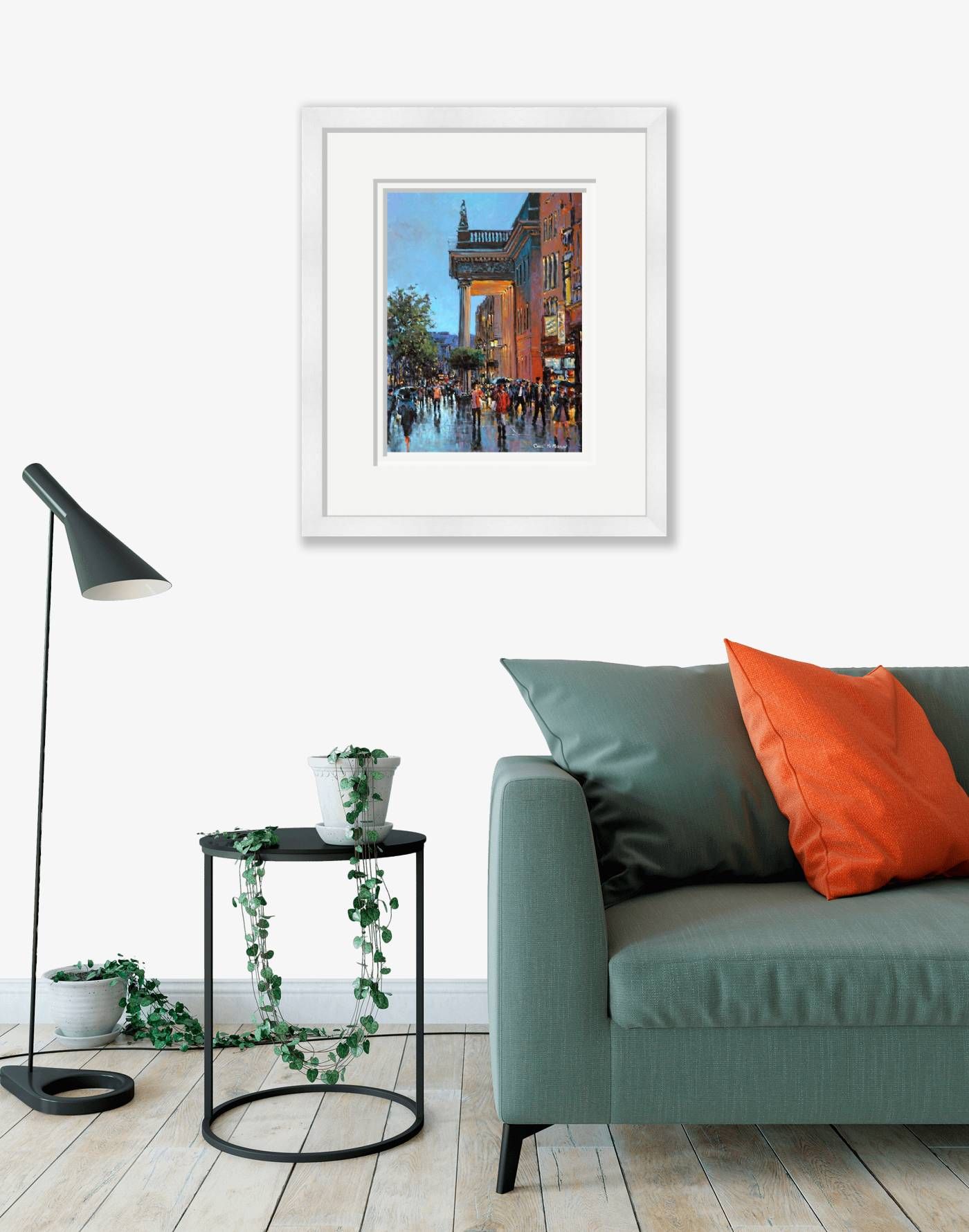 Large framed - GPO, O'Connell Street, Dublin - 343 by Chris McMorrow