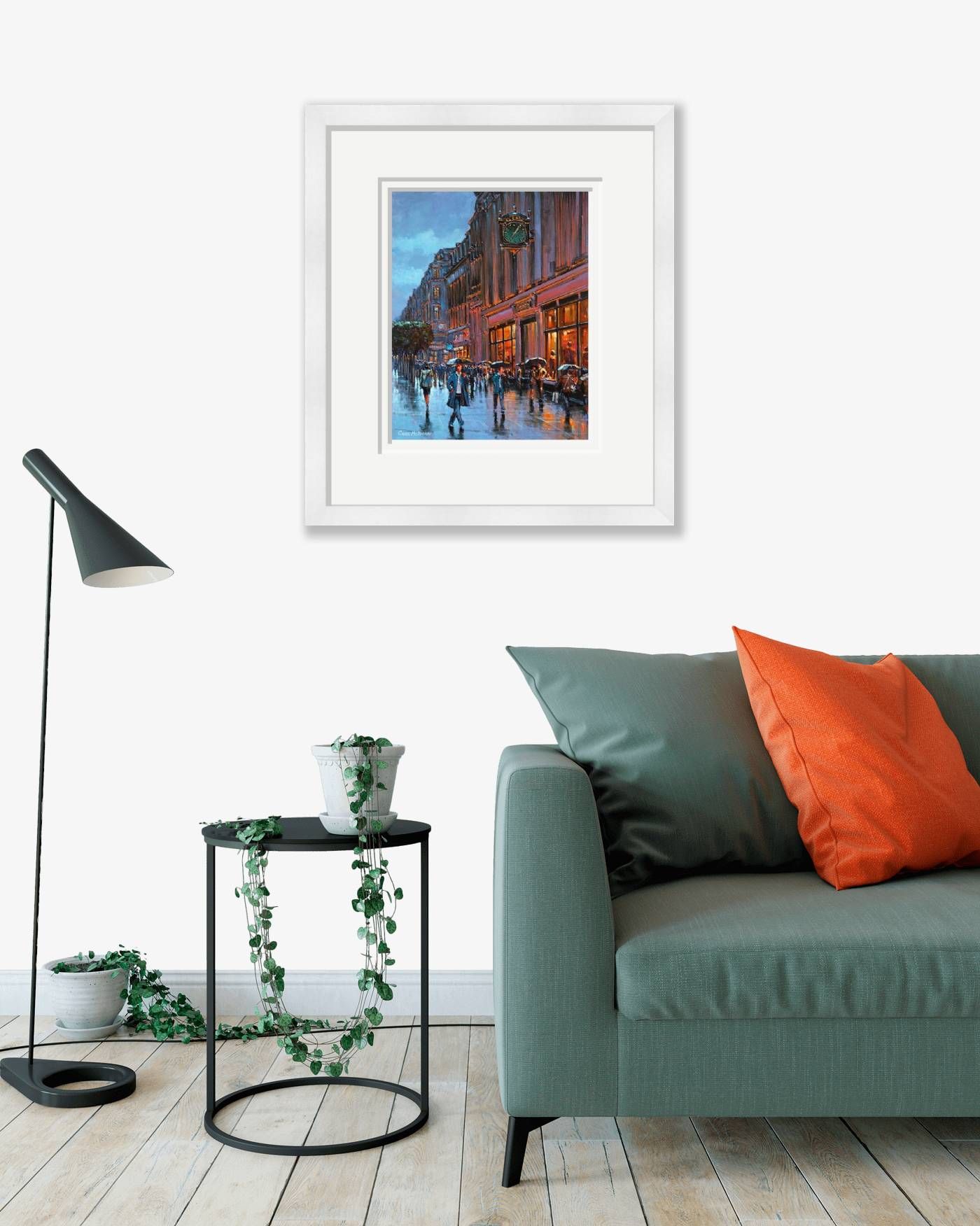 Large framed - Under Clerys Clock - 365 by Chris McMorrow