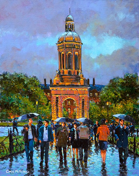 The Campanile Trinity College - 403 by Chris McMorrow