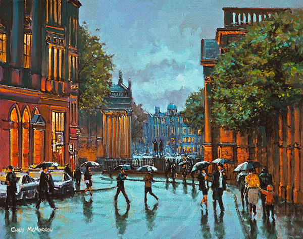 College Green Reflections, Dublin - 410 by Chris McMorrow