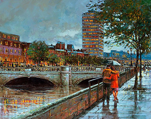 Chris McMorrow - A Walk by the Liffey - Dublin- 428