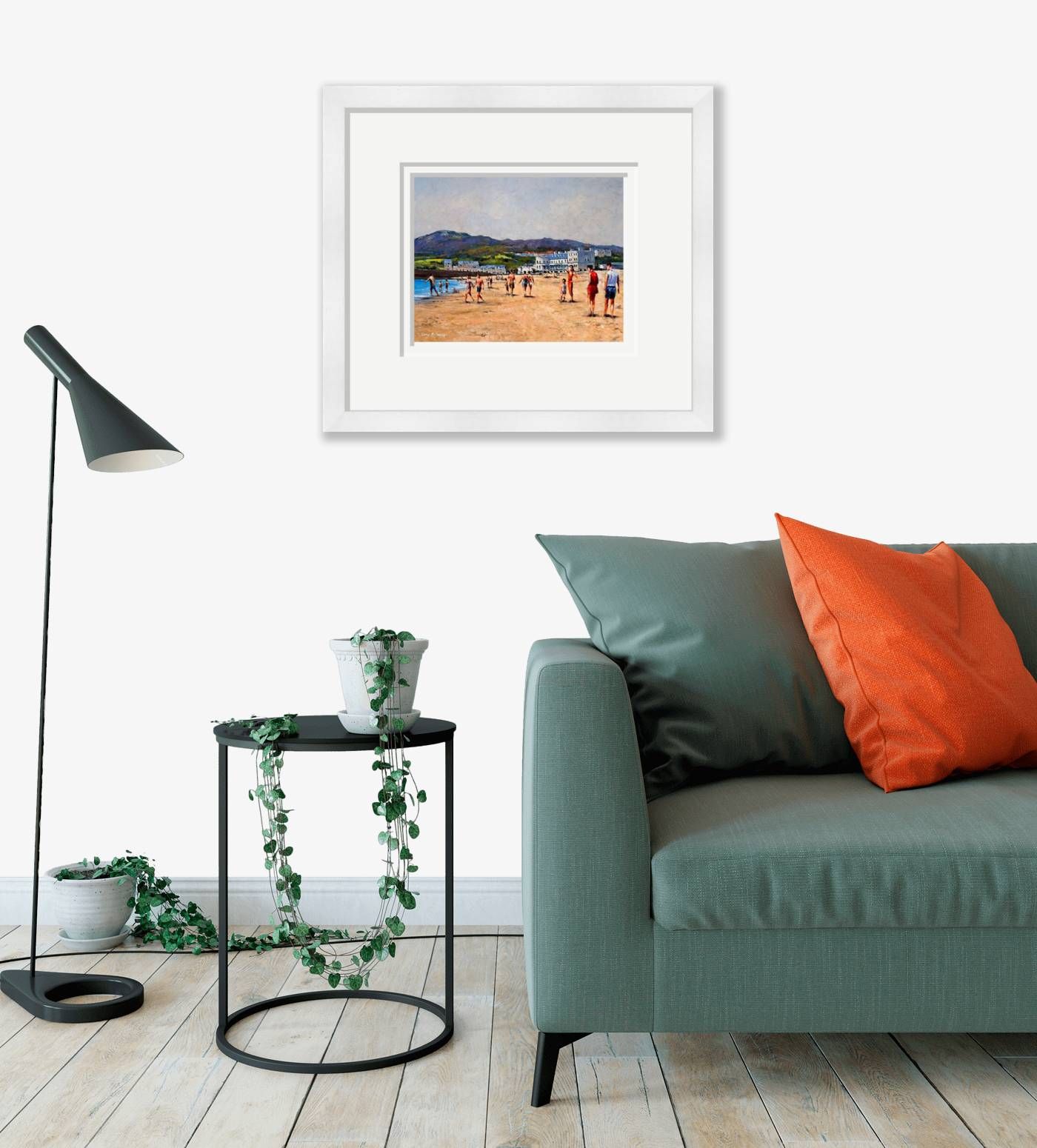 Large framed - At the Seaside, Bray - 490 by Chris McMorrow
