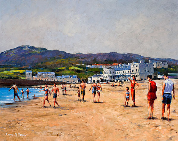 At the Seaside, Bray - 490 by Chris McMorrow