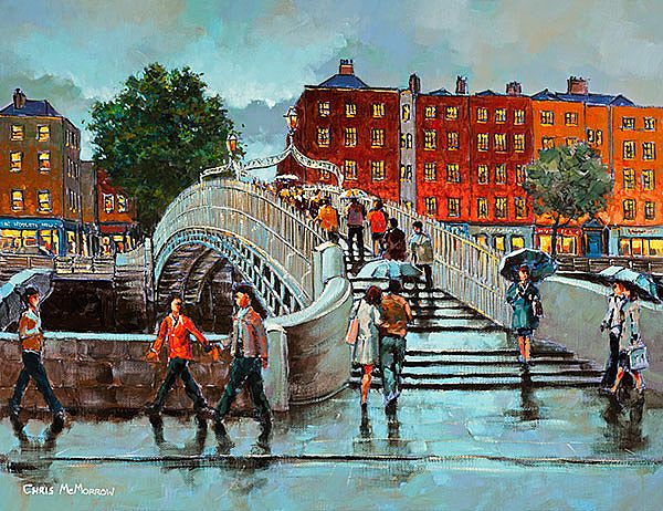Chris McMorrow - Halfpenny Bridge, Dublin - 521