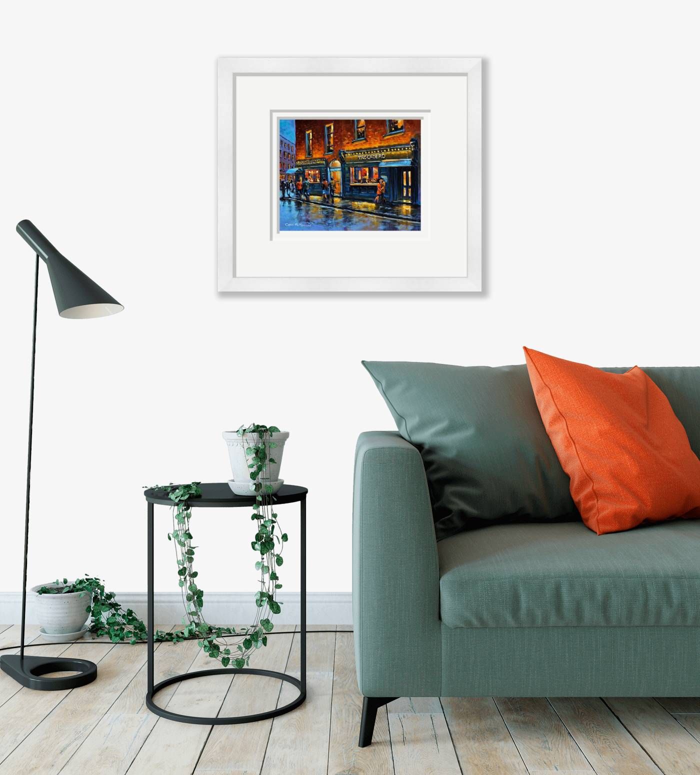 Large framed - The Trocadero, Dublin - 528 by Chris McMorrow