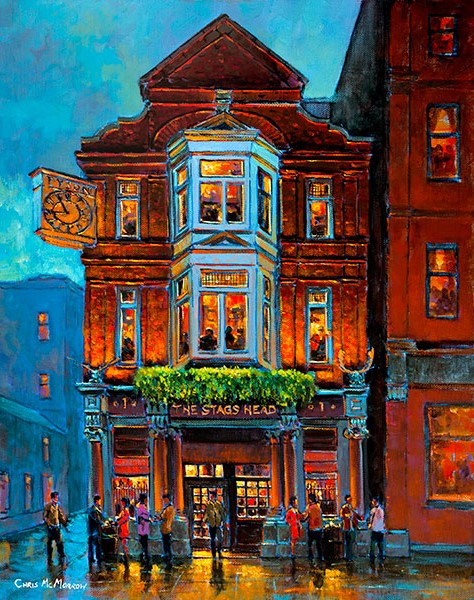 Stags Head Pub, Dublin - 571 by Chris McMorrow