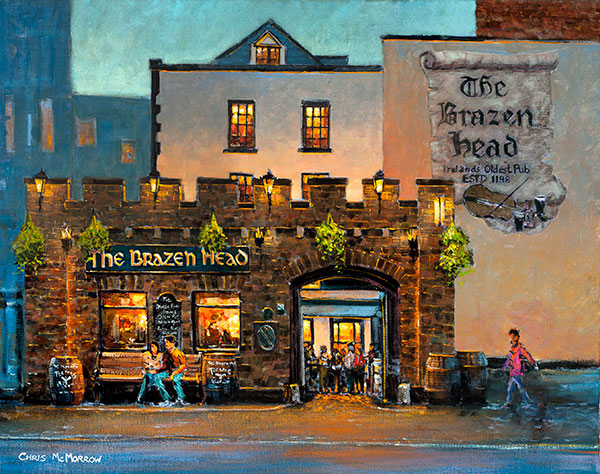 The Brazen Head Pub, Dublin - 709 by Chris McMorrow