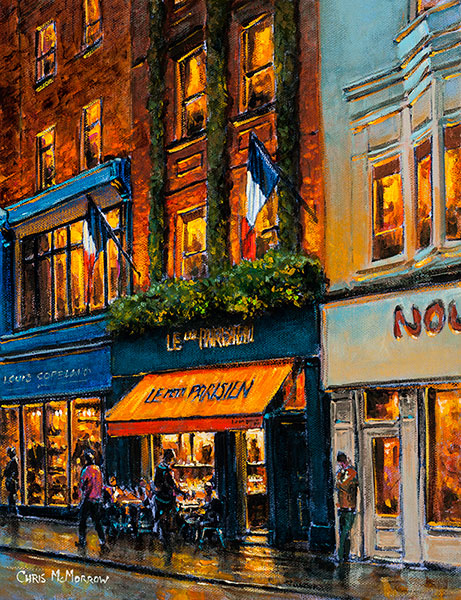 Le Petit Parisien Cafe, Wicklow Street, Dublin - 732 by Chris McMorrow