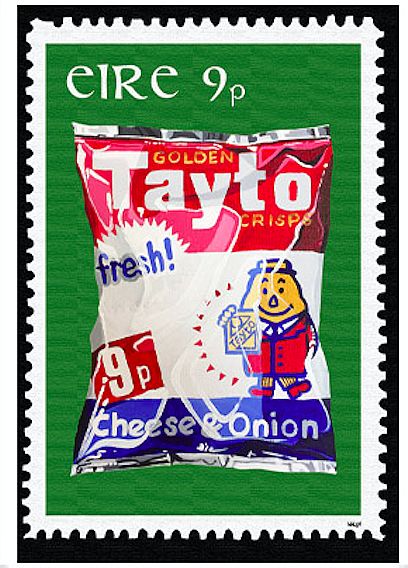 Orla Walsh - 9p Tayto stamp