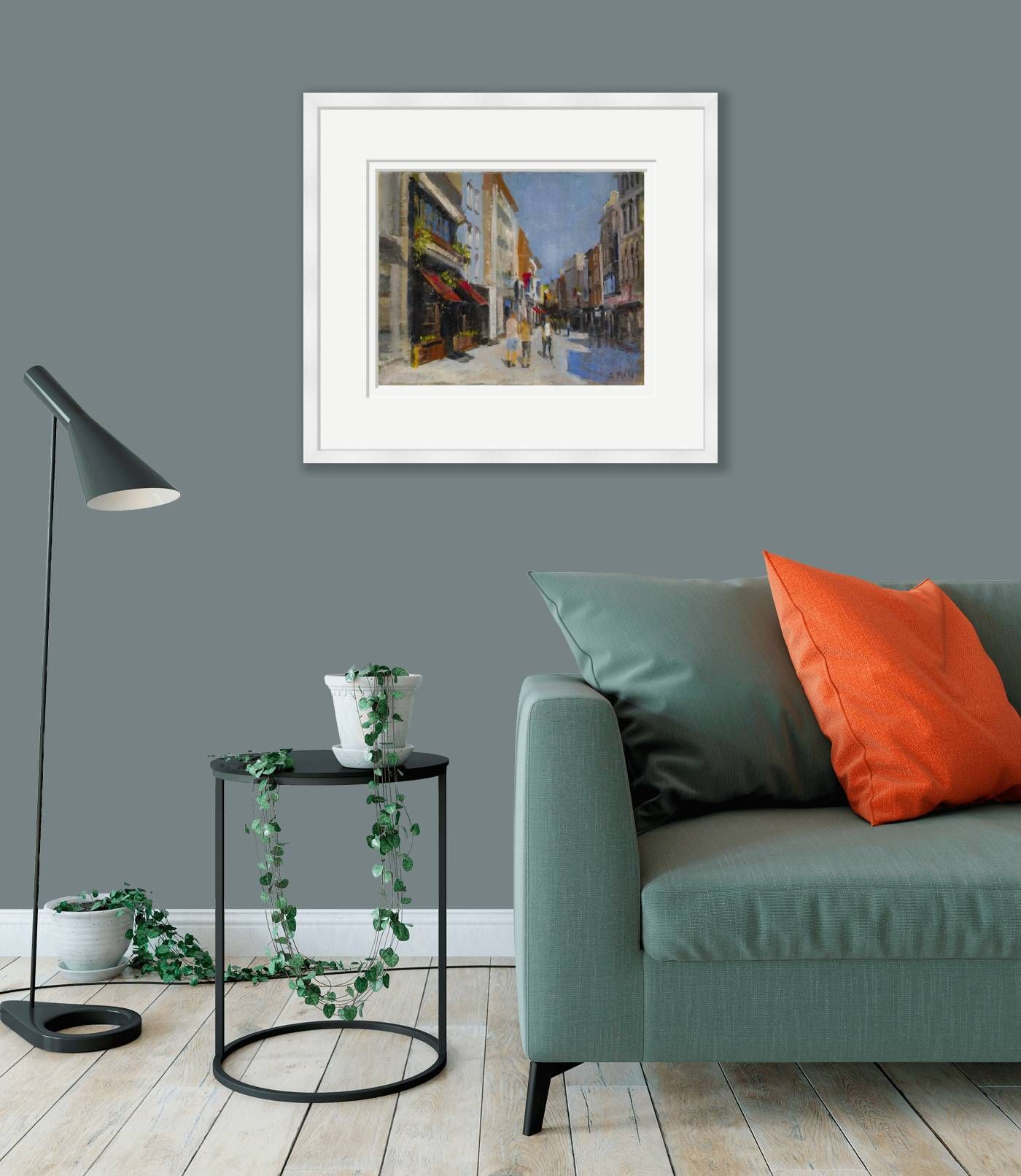 Large framed - Bewleys , Grafton st by Anne Mc Nulty