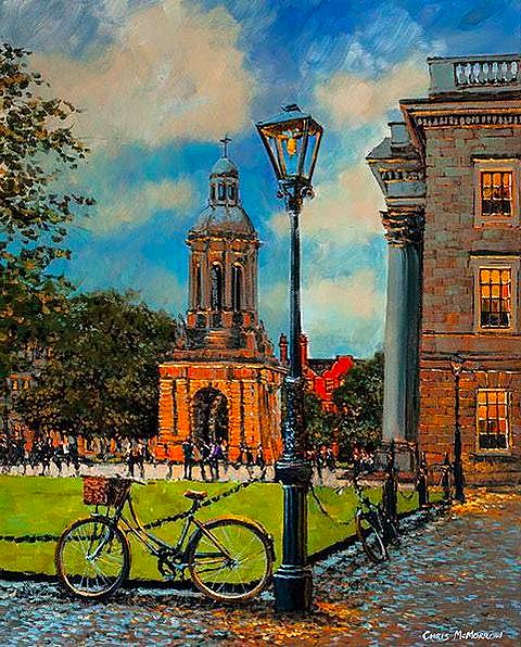 Chris McMorrow - Bicycle, Trinity College, Dublin - 712