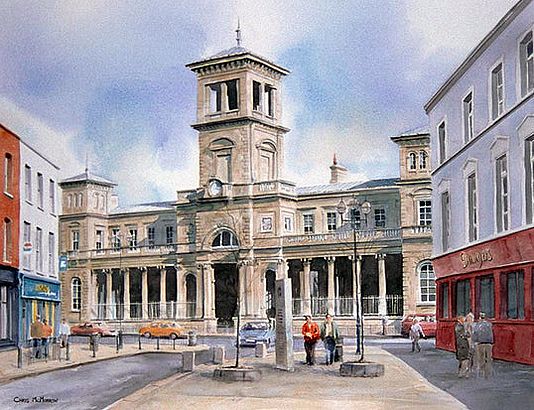 Chris McMorrow - Connolly Station and Talbot Street, Dublin - 975