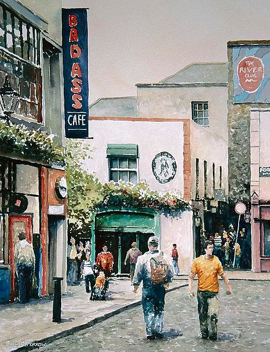 Chris McMorrow - Crown Alley, Temple Bar, Dublin - 988