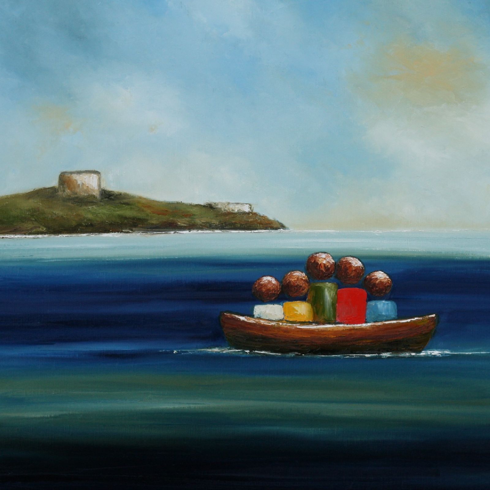 Dalkey Boaters by Padraig McCaul