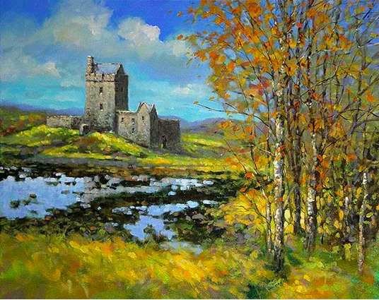 Dun Guaire Castle, Ireland - 903 by Chris McMorrow