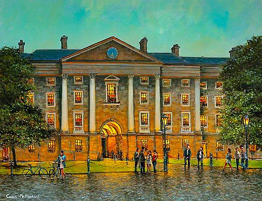 Chris McMorrow - Front Square, Trinity College, Dublin - 772