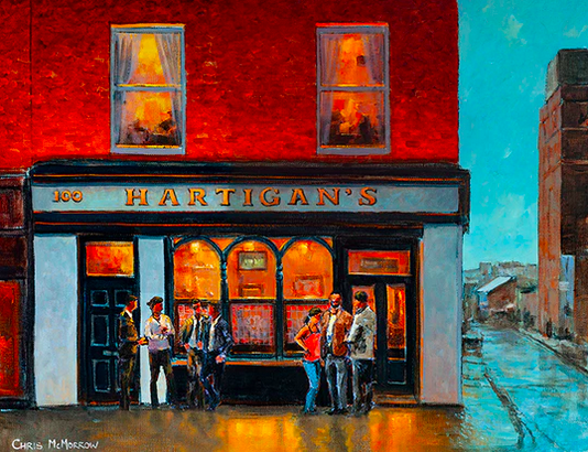Hartigans Pub, Leeson Street, Dublin - 780 by Chris McMorrow