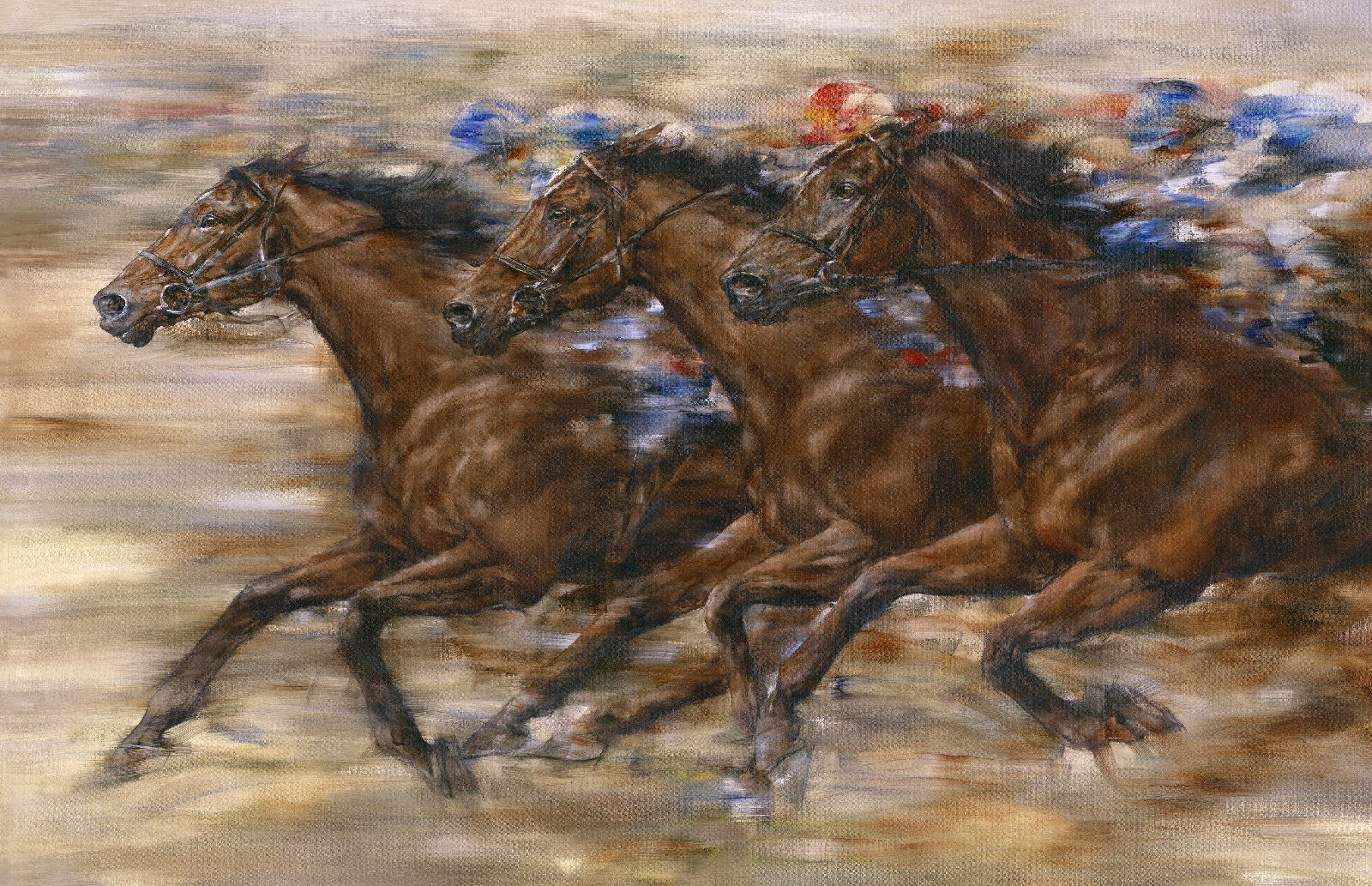 Racing by Gary Benfield