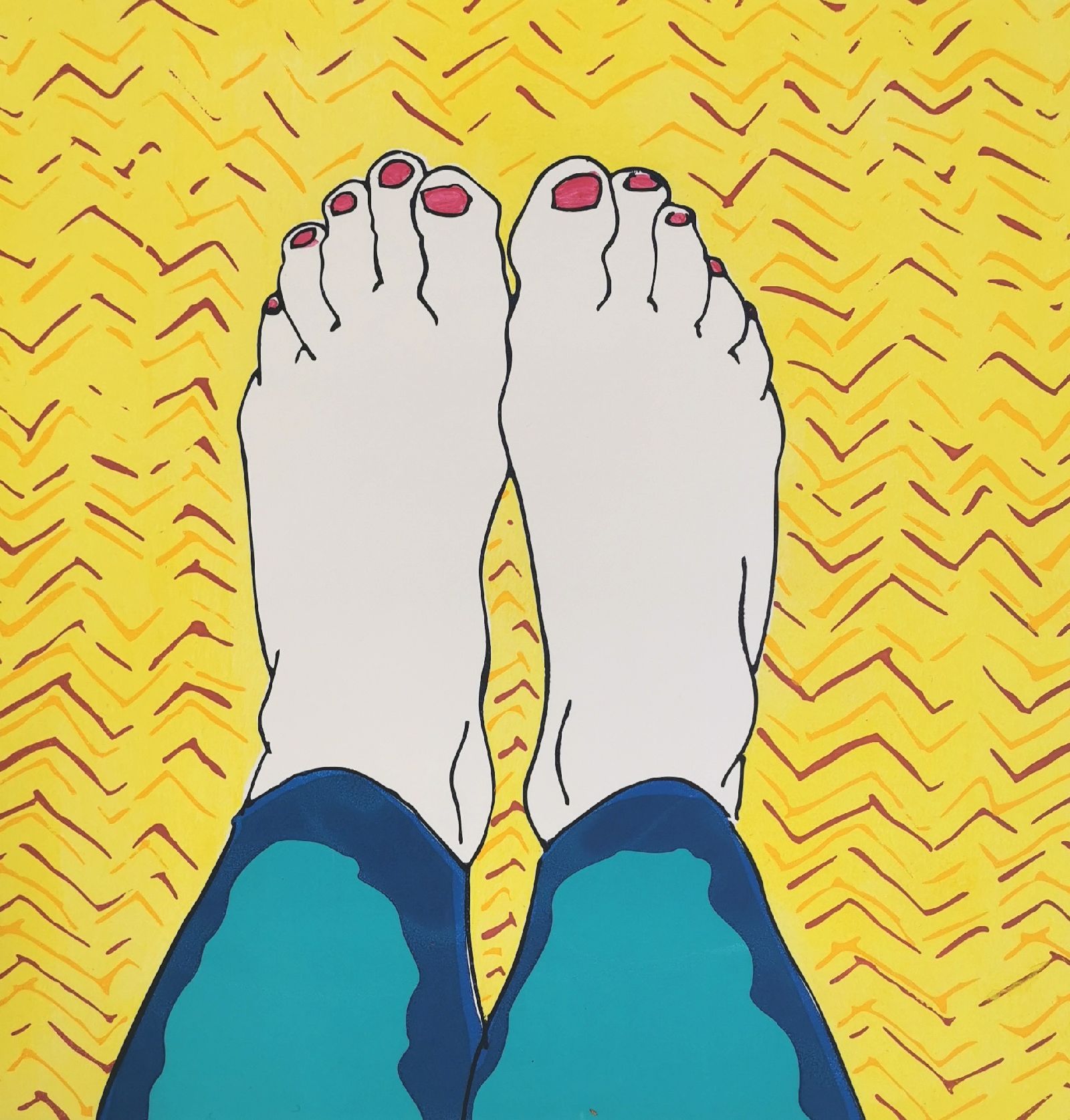 Sunshine Feet by Ayelet Lalor