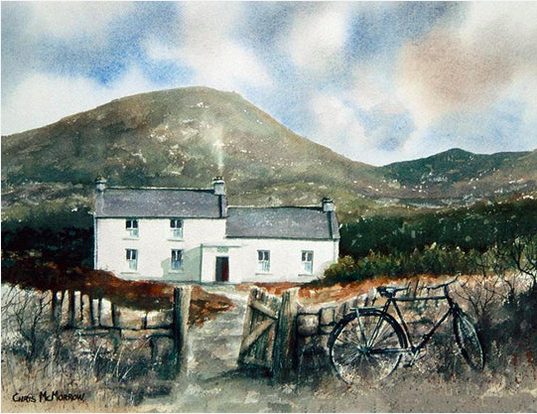 Irish Cottage - 969 by Chris McMorrow
