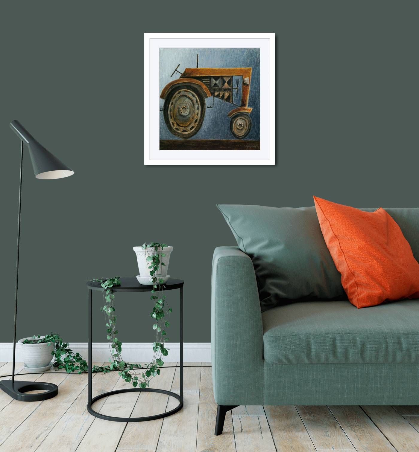 Medium - Jimmy's Tractor by John  McNulty 