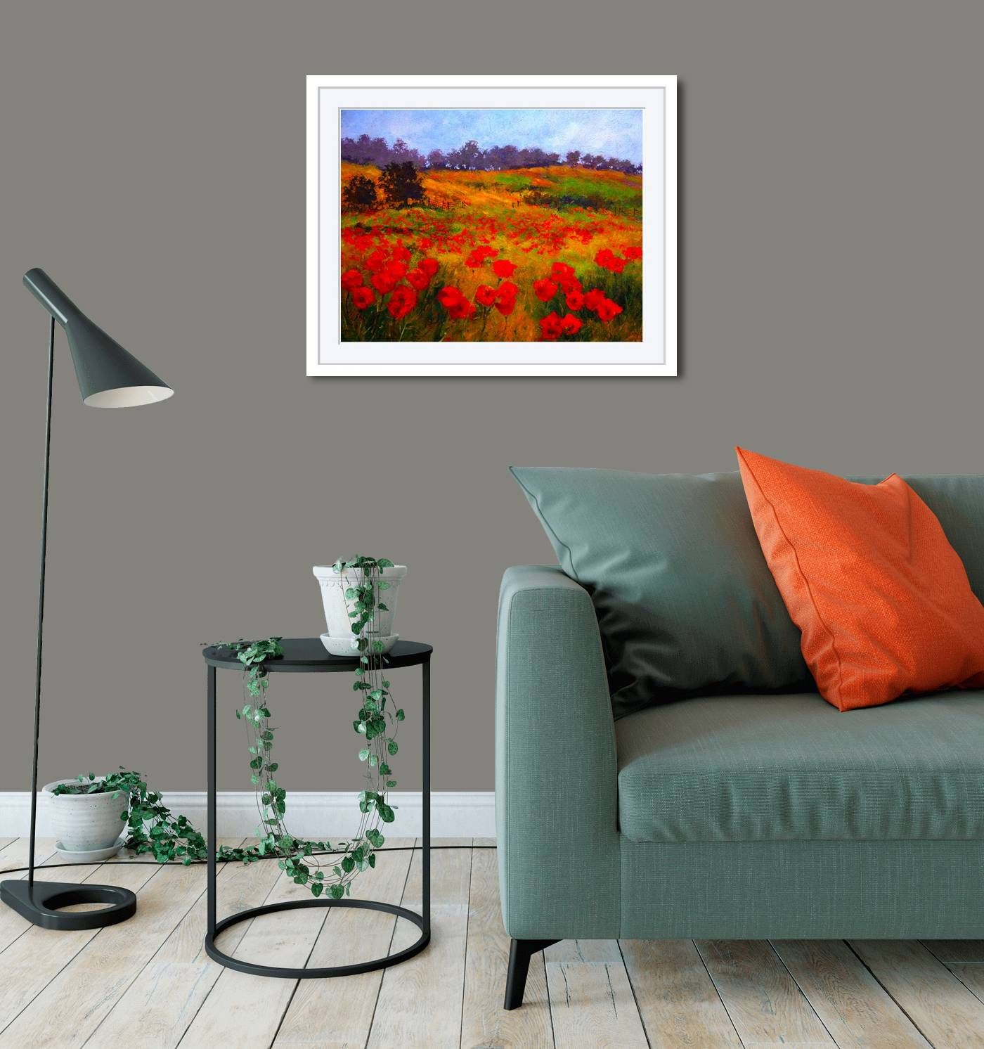 Large - Meadow poppies - 921 by Chris McMorrow