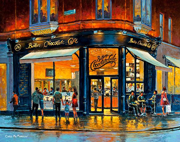 Butler's Cafe, South William Street- 564 by Chris McMorrow