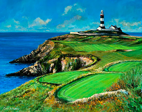 Old Head of Kinsale and Lighthouse - 685 by Chris McMorrow