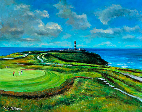 On the Green, Old Head of Kinsale - 684 by Chris McMorrow
