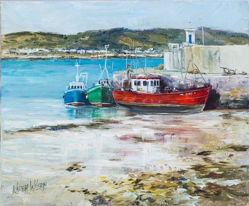 Karen Wilson - Trawlers Skerries Harbour