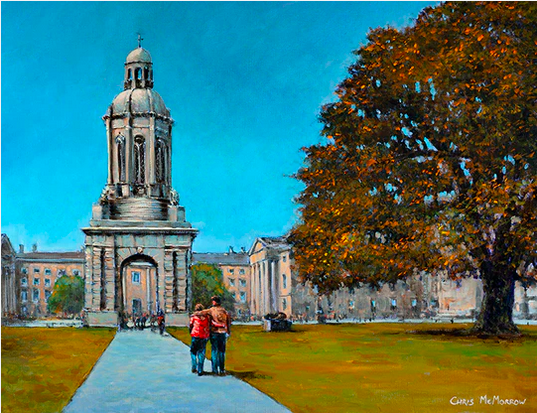 Strolling through Trinity, Dublin - 23 by Chris McMorrow