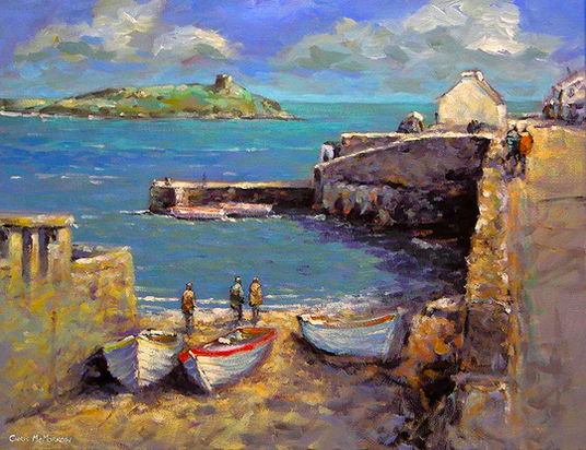 Summer in Coliemore, Dalkey - 937 by Chris McMorrow