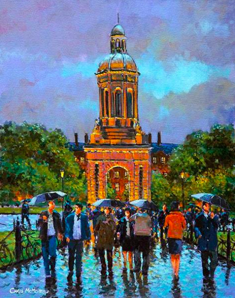 The Campanile, Trinity College - 403 by Chris McMorrow