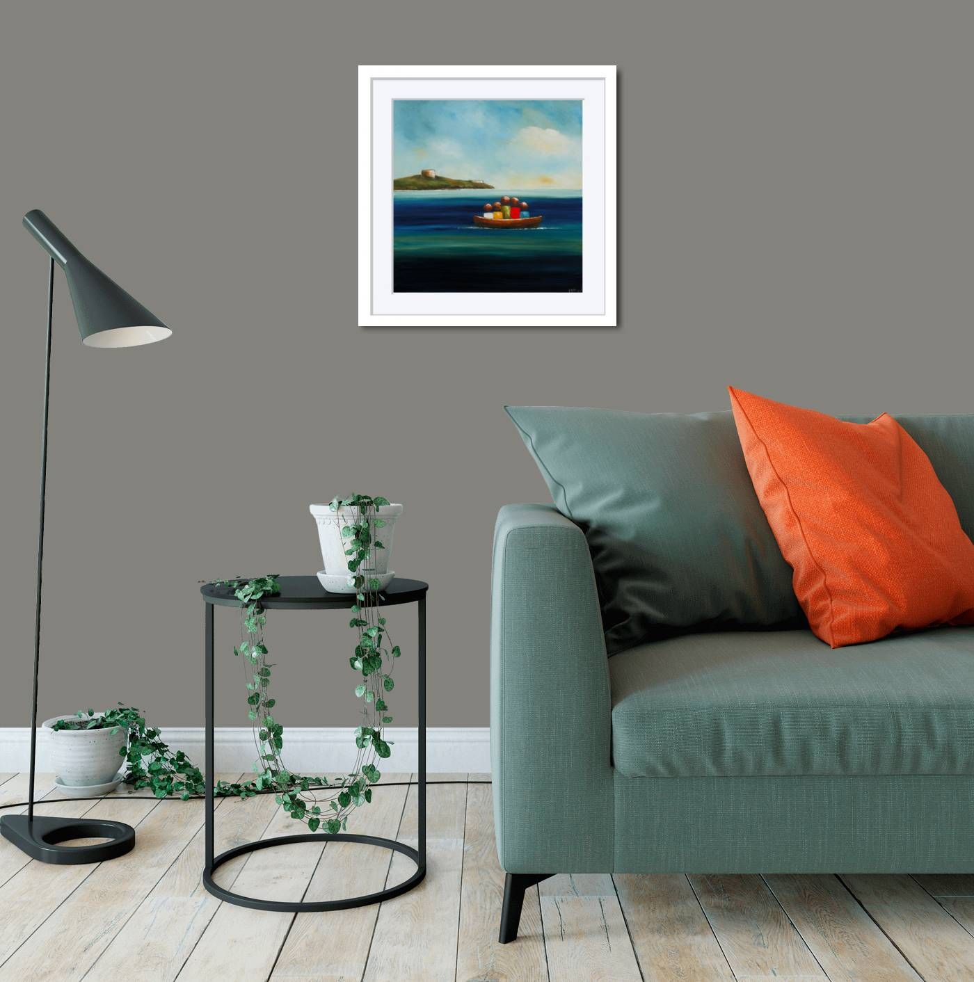 Large - The Dalkey Boaters by Padraig McCaul