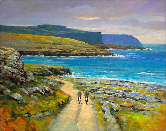 Towards Moher, Co Clare - 906 by Chris McMorrow