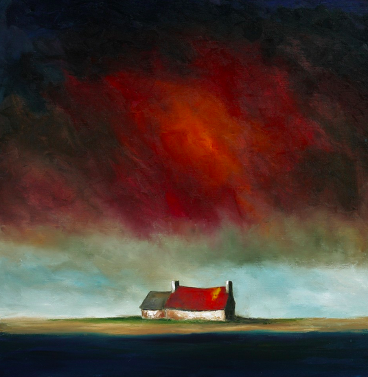 Under a Crimson Sky by Padraig McCaul