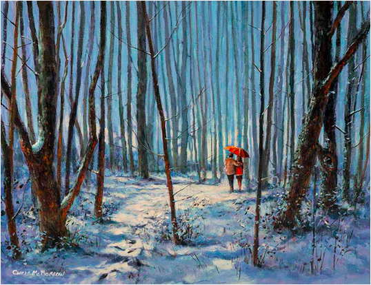 Winter Stroll - 746 by Chris McMorrow